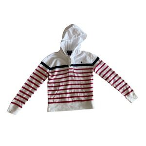 Polo Ralph Lauren Unisex Children's Size 6 LS Hoodie Red, White & Blue Americana